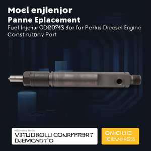Fuel Injector OD20743 Replacement for for Perkins Diesel Engine New Construction <b>Pump</b> <b>Part</b> - Product Image 3