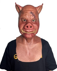 Maschera Animale in Silicone Realistica Personalizzata <span class=keywords><strong>di</strong></span> Alta Qualità, Maschera Integrale per Costume <span class=keywords><strong>di</strong></span> <span class=keywords><strong>Halloween</strong></span>, Novità per Feste <span class=keywords><strong>di</strong></span> Carnevale e <span class=keywords><strong>Film</strong></span> - Product Image 5