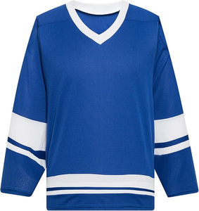 Maillot de hockey sur glace personnalisé coupe ajustée unisexe vêtements de sport pour adultes uniforme d'équipe conception personnalisée chemise de hockey de haute qualité - Product Image 1