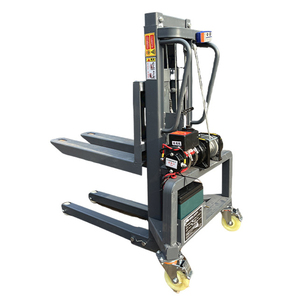 Mini Apilador de 300 kg, Montacargas Portátil con Batería de Iones de Litio, Altura de Elevación de 1.3 m/1.6 m, 1 Año de Garantía para Restaurantes y Carga Pequeña - Product Image 5