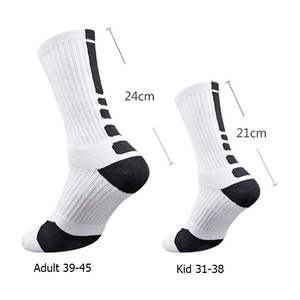 Calcetines deportivos antideslizantes fútbol baloncesto fútbol calcetines de entrenamiento transpirables - Product Image 2