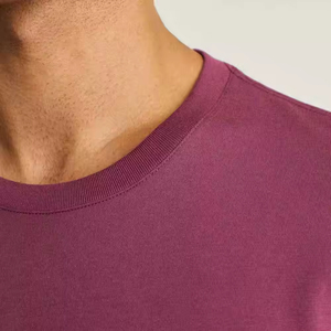T-shirts décontractés pour hommes en coton 100% de qualité supérieure, tricotés, grande taille, pour le travail en extérieur, séchage rapide, respirants - Product Image 5