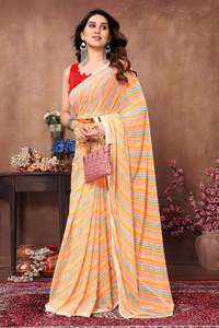 Vêtements et accessoires de qualité pour l'exportation Saree en soie Bangalore pour la collection de vêtements de fête pour filles à vendre de l'Inde - Product Image 5
