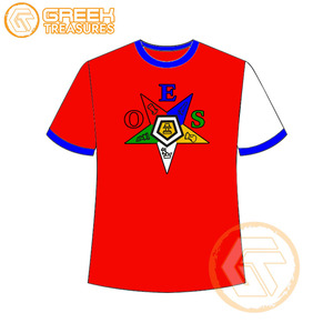 Venta al por mayor Orden de la estrella del Este Camiseta Ropa Jersey de algodón Camiseta OES transpirable de alta calidad Mujeres Ropa griega - Product Image 2