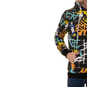 Sweats à Capuche en Coton Imprimé Sweat à Capuche Personnalisé Impression de Haute Qualité Sweatshirts avec Logo Personnalisé - Product Image 6