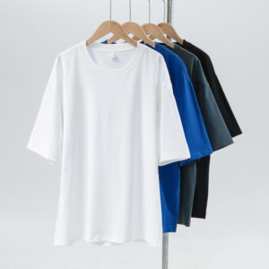 Camiseta de Lujo, Algodón Premium, Camisetas Extra Grandes Lisas, Proveedor Mayorista - Product Image 2