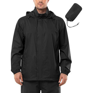 Chaqueta cortavientos para hombre 2025 personalizable, ligera, 100% poliéster, logotipo bordado, cremallera, soporte Vintage, cortavientos de dos tonos - Product Image 6