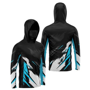 Camisas de Pesca Personalizadas 2025 con Protección Solar UPF 50+, Talla Grande, Transpirables, Estampadas, 100% Poliéster, Anti-UV, Secado Rápido, Manga Larga - Product Image 5