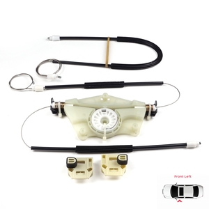 Juego de reparación de regulador de ventanilla eléctrica BWR401 puerta delantera izquierda para Fabia MK1 1999-2008 4/5 puerta Praktik Van 6Y1837461 - Product Image 1