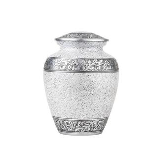 Urna de cremación funeraria Cenizas humanas Real Urna para adultos asequible Grande 10,5 "con bolsa de terciopelo - Product Image 6