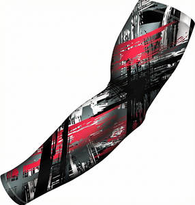 Manga Deportiva de Compresión con Protección UV, Material Refrigerante, para Correr, Ciclismo, Baloncesto y Actividades al Aire Libre, Diseño Personalizado OEM - Product Image 2