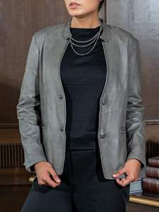 Chaqueta de Cuero para Mujer Personalizada de Nueva Moda / Chaqueta de Cuero para Mujer de Primera Calidad con Diseño Superior - Product Image 4