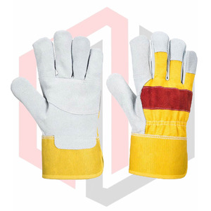 Gants de travail en cuir résistant à la chaleur à usage général Caractéristiques respirantes et résistantes à la déchirure Longueur personnalisable pour la protection des mains - Product Image 1