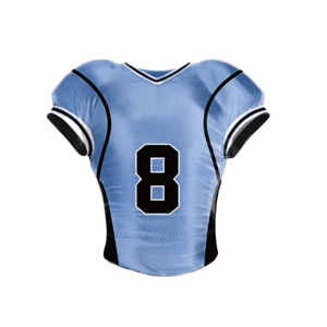 Vente en gros d'usine Nouveau design personnalisé 32 équipes Imprimé par transfert thermique 100% polyester Short de qualité supérieure Maillot de football américain - Product Image 6