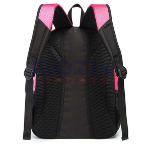 Sac à dos de sport unisexe en polyester léger de haute qualité avec logo personnalisé, sangle d'épaule arquée, fermeture éclair à loquet - Product Image 4