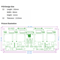 Meilleur choix 24V LED LCD écran Riser 50 pouces 75 pouces LCD TV rétro-éclairage affichage plaque à courant constant composants électroniques faibles
