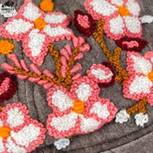 Casquette brodée avec logo et design personnalisés, logo brodé en 3D détaillé, casquette brodée unisexe à vendre - Product Image 5