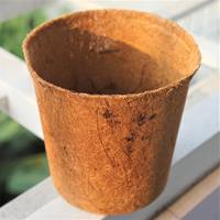 POTS BIOLOGIQUES EN FIBRE DE NOIX DE COCO 100%/POT DE COCO BIODÉGRADABLE/POT DE PLANTE EN FIBRE DE COCO DE NOIX DE COCO MOINS CHER