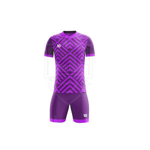 Kit d'uniforme de football personnalisable de haute qualité séchage rapide Polyester Logo de l'équipe impression vert adultes enfants formation comprend le nom - Product Image 5