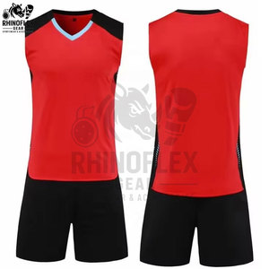 ชุดวอลเลย์บอลคุณภาพดีเยี่ยม แบบยูนิเซ็กซ์ ผลิตจากโพลีเอสเตอร์ 100% ขายส่งราคาถูก รับสั่งทำแบบซับลิเมชั่น - Product Image 5