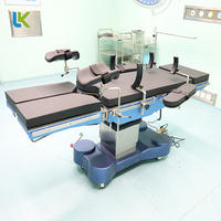 Table d'opération électrique de haute qualité, table chirurgicale médicale multifonctionnelle, équipement de salle d'opération avec accessoires