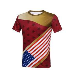 Personnalisation en gros de t-shirts en jersey uni respirant en viscose et coton à manches courtes - Product Image 5