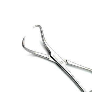 Pinzas de abrazadera de toalla Backhaus veterinaria de acero inoxidable quirúrgico 3,5 "Instrumentos de Cirugía General abrazadera de toalla de acero de alta calidad - Product Image 3