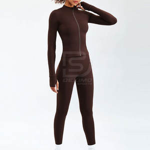 Ensemble d'entraînement de yoga sans couture pour femmes ensemble de yoga de fabricant professionnel en gros à vendre avec logo personnalisé - Product Image 2