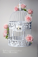 Vintage Classique Vrai Or Cages à Oiseaux