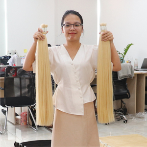 Extensiones de Cabello virgen, Cabello 100% humano Real, Remy, 40 pulgadas, sin procesar, venta al por mayor - Product Image 6