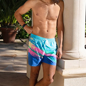 Prix d'usine Shorts de plage pour hommes Maillots de bain d'été décontractés pour hommes Vêtements de plage Shorts de bain courts noirs Fabriqué au Pakistan - Product Image 3