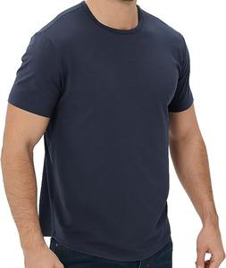 Camiseta con Logotipo Personalizado, 100% Algodón Orgánico, Ligera, para Hombre, de Alta Calidad, Estilo Casual, Corte Holgado - Product Image 1