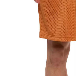 Pantalones cortos para correr de alta calidad para hombre, 100% algodón, malla de secado rápido, transpirable para verano, entrenamiento físico, pantalones cortos con patrón sólido para hombre - Product Image 6