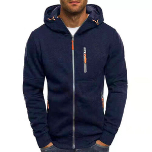 Sudadera con Capucha Extra Grande Personalizada para Hombre, Bordado con Pedrería, Reflectante, Servicio OEM, Color Negro Sólido, Invierno, 100% Algodón - Product Image 5