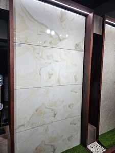 Beaux carreaux de sol en porcelaine blanche polie 600x1200mm antidérapants Carreaux Stone Accents Fliesen - Product Image 6