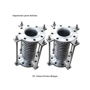 Soufflet de joint de dilatation à bride de haute qualité SS304 6 pouces X 25cm PN16 avec biellette pour usage industriel - Product Image 1