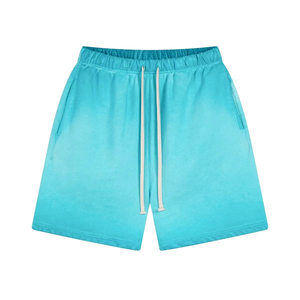 Pantalones Cortos Bermuda de Algodón Verde Sólido para Hombre 2026, Cintura Media con Cordón, Estilo Casual, Tejido Transpirable - Product Image 5