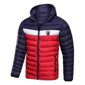 Vêtements de sport UNIQUE, veste d'hiver pour homme personnalisable, veste matelassée à bulles, doudoune à capuche, brillante, imperméable, service OEM disponible - Product Image 5