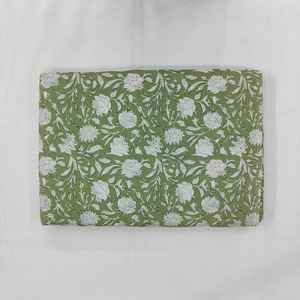 ผ้าฝ้าย100% สำหรับผ้าห่มและหน้ากากพิมพ์ลายดอกไม้บล็อกด้วยมือ - Product Image 6