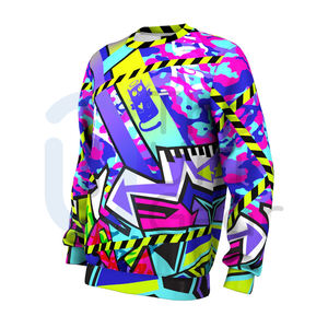 Venta al por mayor de sudaderas con capucha para hombre, ropa de calle personalizada de gran tamaño, ropa de invierno personalizada para exteriores, camisetas activas totalmente impresas - Product Image 5