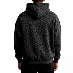Hot Sale Luxury Style Good Quality Men <b>Leopard</b>-<b>print</b> <b>Hoodie</b> Casual And Outdoor Usage Printed Men <b>Hoodie</b> For Sale - Product Image 2