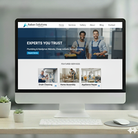 Plomberie ou Handyman Site Web Services de conception Web bon marché en Inde offrant des solutions de site Web en ligne abordables et professionnelles