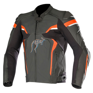 Chaquetas de Cuero para Motociclismo, Calidad Premium, Piel de Vaca Canguro, para Todas las Tallas, Hechas en Pakistán, Ropa de Motociclista, Perforadas - Product Image 1