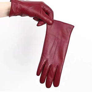 Gants en cuir coupe-vent à écran tactile OEM Nouvelle mode Gants d'hiver de haute qualité pour l'habillage Gants en cuir de la meilleure qualité - Product Image 5