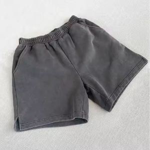 Short personnalisé pour hommes en coton délavé à l'acide Style d'été OEM Short délavé à l'acide d'usine pour hommes Tissu doux Style de rue - Product Image 1