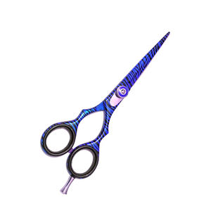 Ciseaux de coupe de cheveux de coiffeur enduits de papier fantaisie avec lame tranchante 440c ciseaux de coiffure de beauté en acier inoxydable pour la beauté - Product Image 2