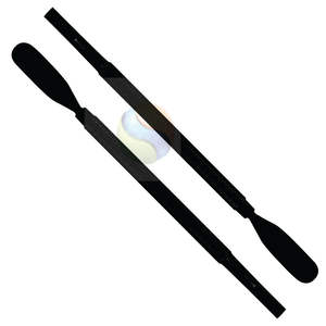 Pousse-cuticules en acier inoxydable double extrémité de qualité supérieure, logo personnalisé, outil de beauté, pousse-cuticules professionnel en acier inoxydable - Product Image 1