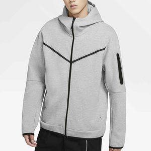 2025 New High Quality Customized Color Zipper-Up Winter Unisex Solid <b>Lined</b> <b>Hoodie</b> <b>Men</b> Women Street Wear Spandex/Polyester - Product Image 1
