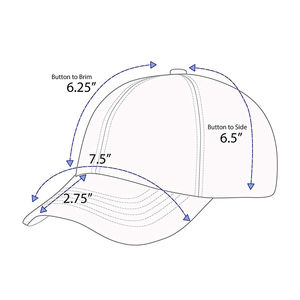 Gorra de Béisbol Premium 100% Algodón, Gorra de Béisbol Lisa de Moda para Hombre, Lavada, Estilo Vintage, con Logotipo Personalizado - Product Image 6