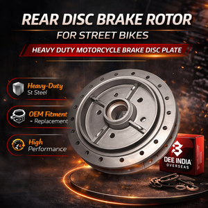 Disque de frein arrière pour moto |   Disque de frein en acier haute résistance |   Pièce de rechange OEM - Product Image 1